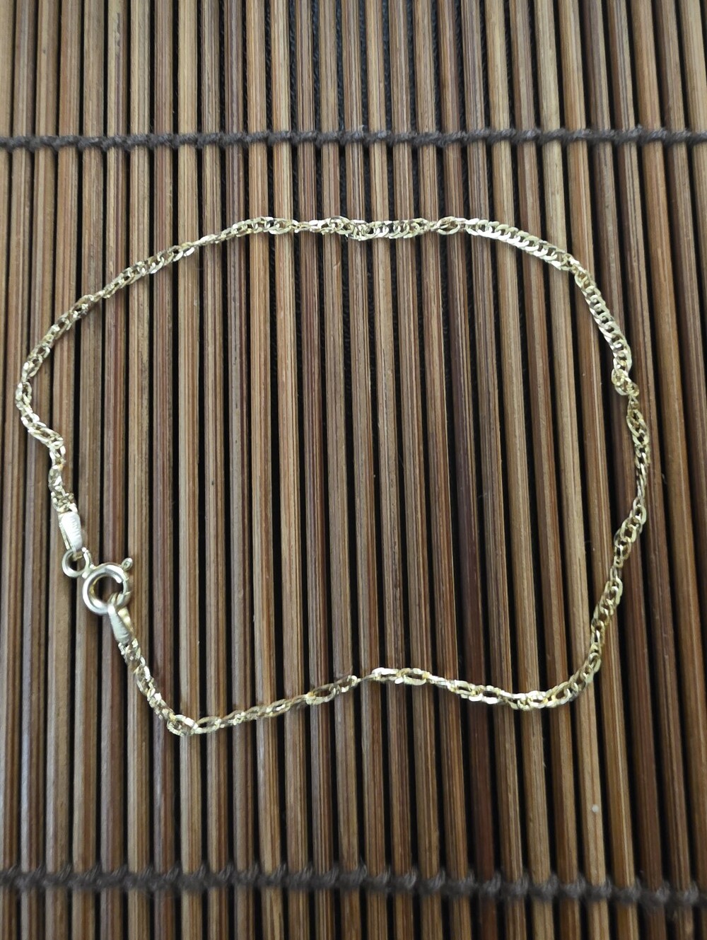 14k Yellow Gold Chain Bracelet